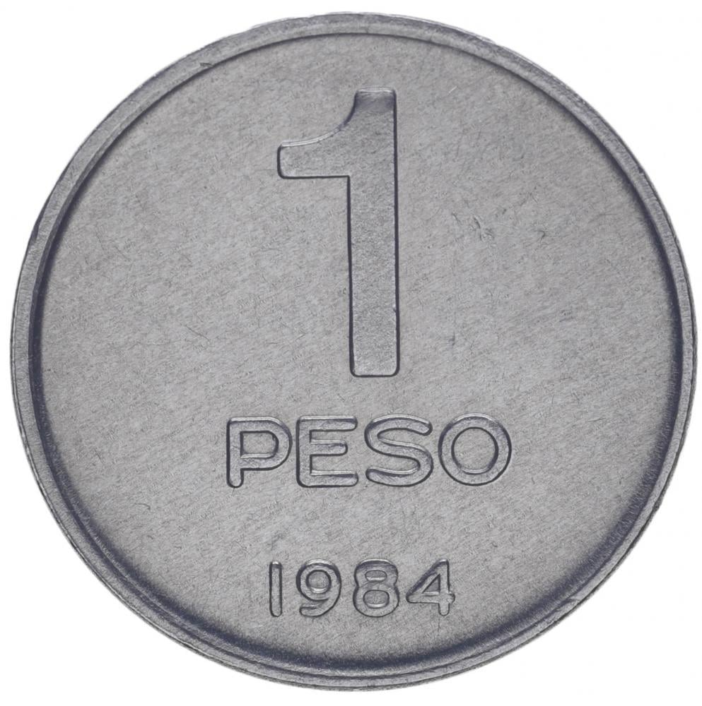 Коллекционная монета Аргентина 1 песо 1984 XF (KM#91)