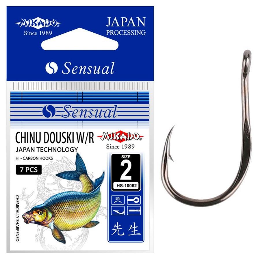 Крючок Mikado Sensual Chinu Douski №14 ушко 10 шт. Black Nickel (1688970675)