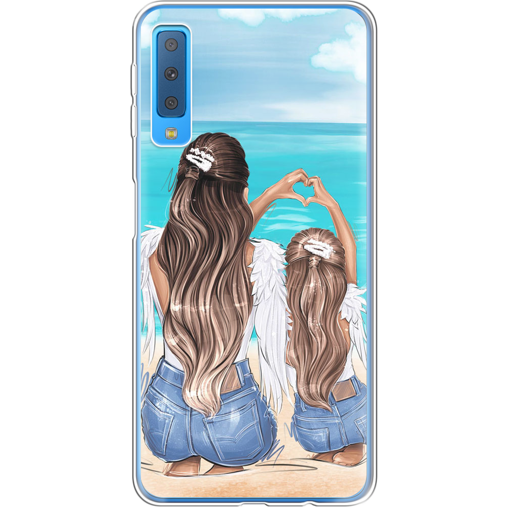 Чохол Boxface Samsung A750 Galaxy A7 2018 Family Vacation Прозорий силікон (35481-up2380-35481)