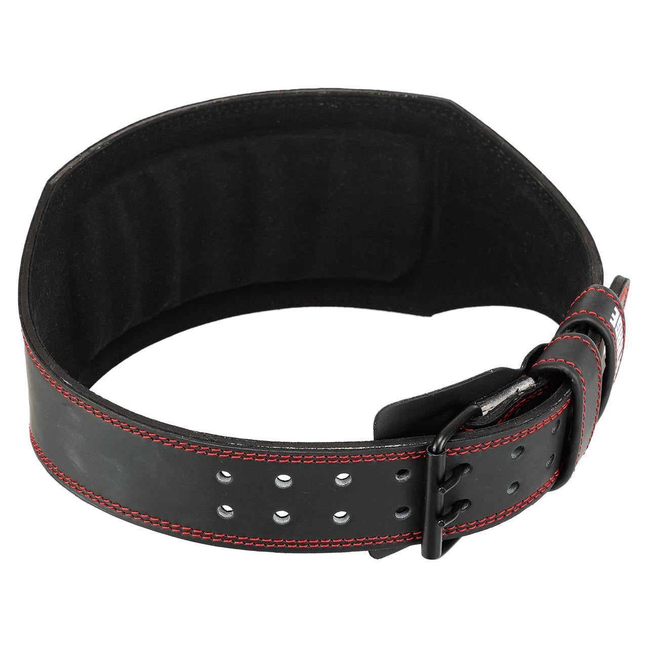 Пояс атлетический кожаный FISTRAGE VL-4336 100-112 см с подкладкой для спины S-XL спинка 15 см (2532844025)