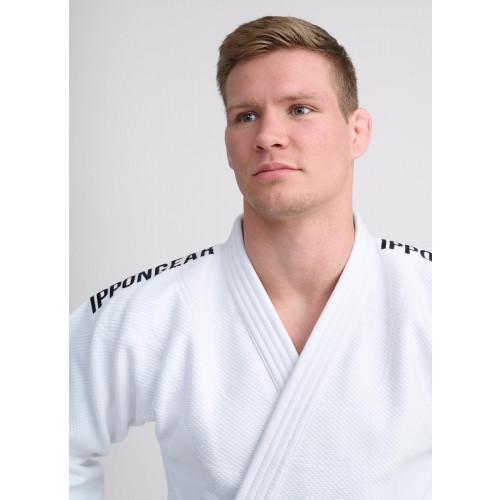 Кимоно лицензионное для дзюдо IPPON GEAR LEGEND 2 IJF approved 2023 Slim Fit 175 см Белый (367643823) - фото 2