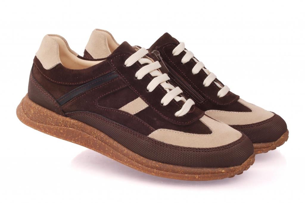 Кроссовки Topitop для мальчиков 3426 замша р. 39 Коричневый