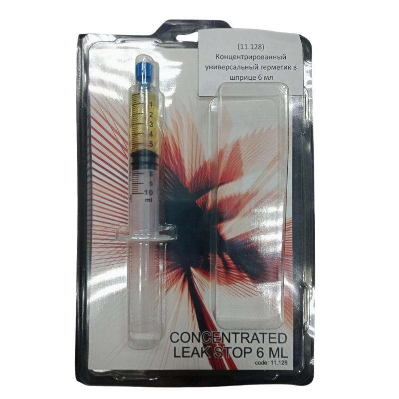 Герметик концентрированный ELKE для R134a для герметизации протечек фреона 6 мл Герметик концентрированный ELKE для R134a для герметизации протечек фреона 6 мл