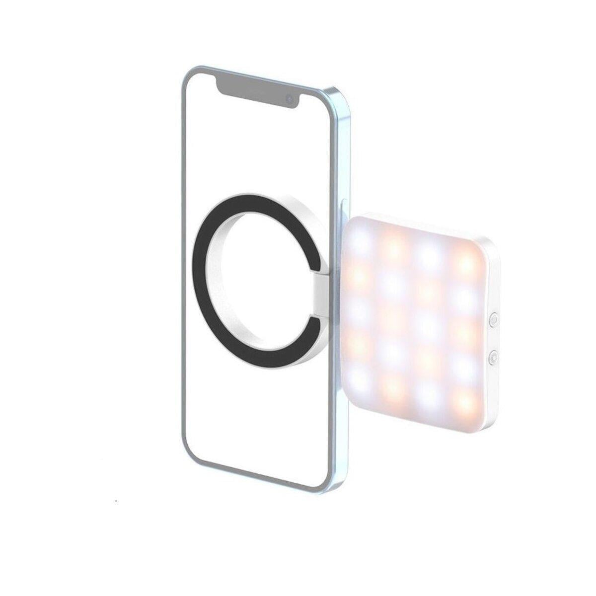 Світло постійне бездротове на телефон Ulanzi Vijim LT010 Smartphone Magsafe Selfie Flip 300 mAh White Light (UV-3045)