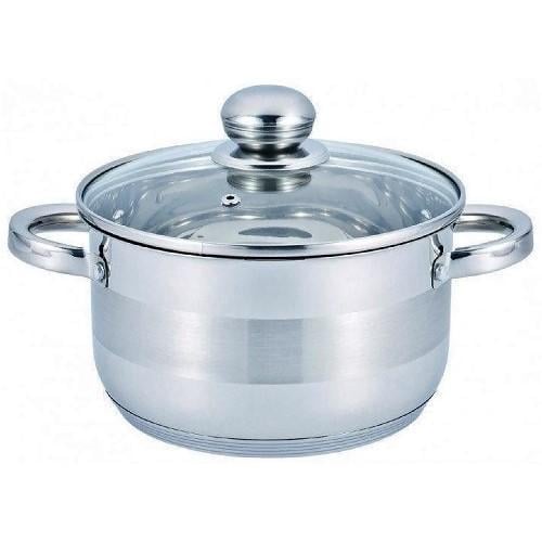 Кастрюля с крышкой Benson BN-218 из нержавеющей стали 2 л