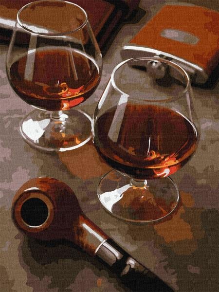 Картина по номерам Идейка Терпкий привкус 30х40 см в термопакете (КНО5639-mt)