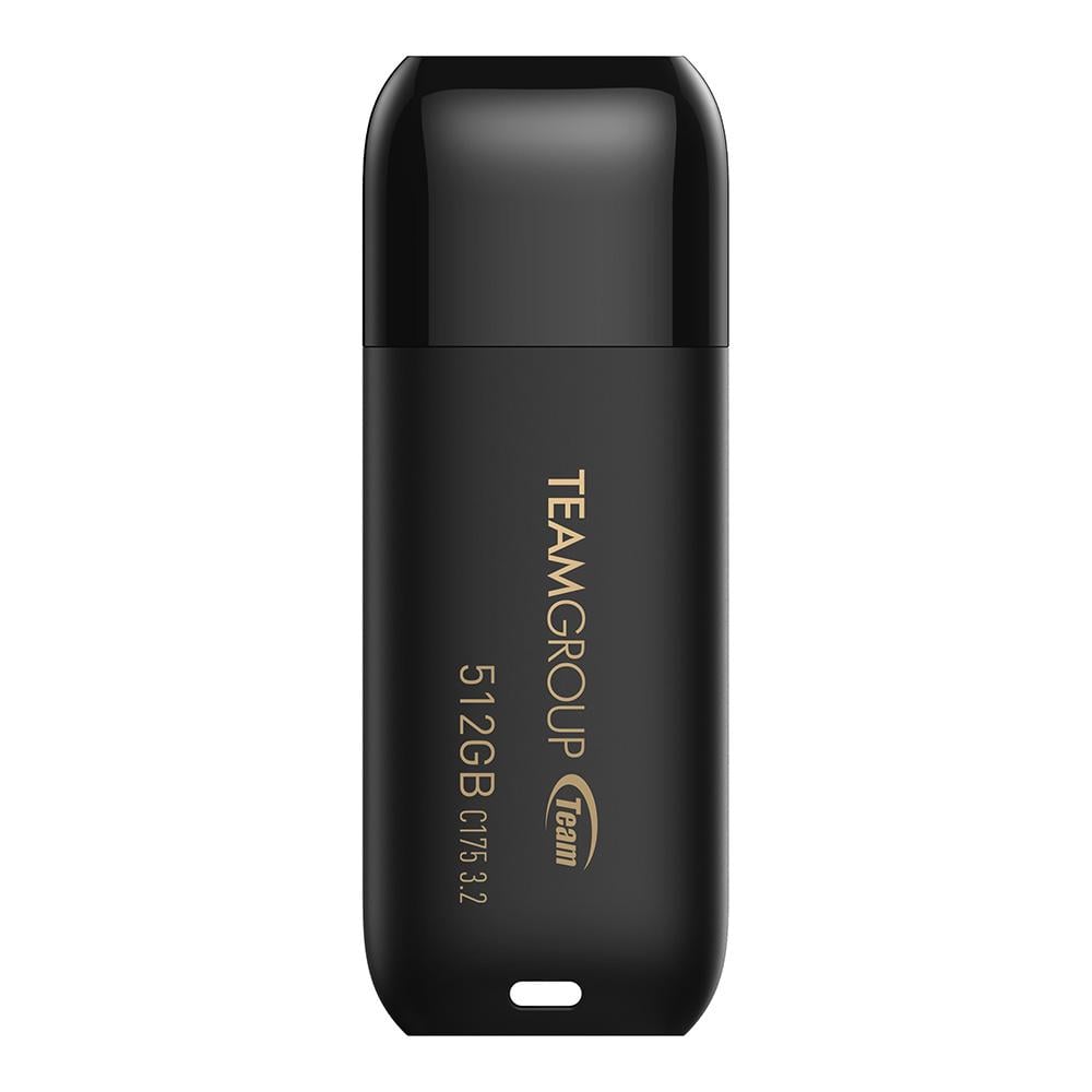 Флеш-пам'ять USB Team Group C175 512 Гб USB 3.2 Pearl Black (TC1753512GB01)