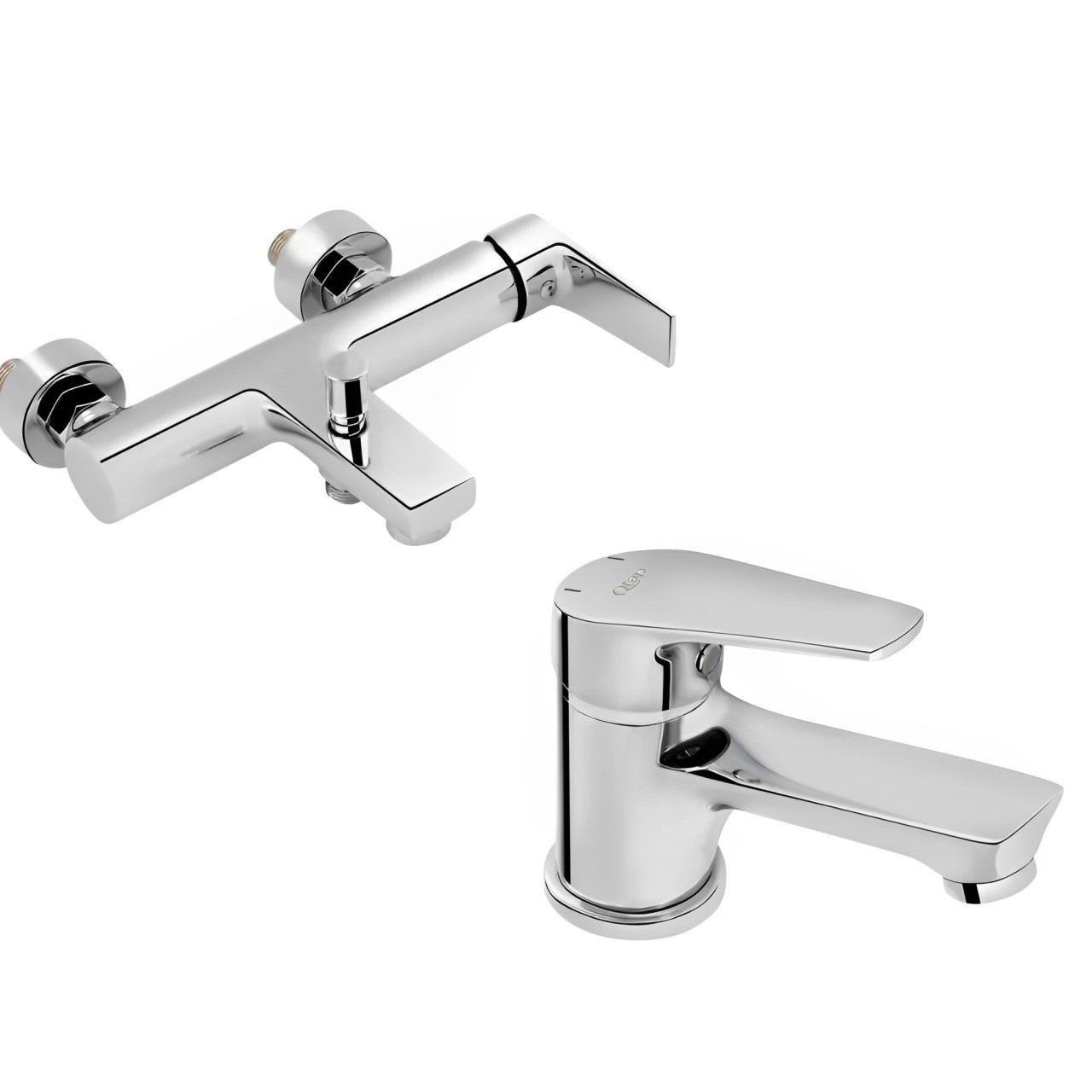 Комплект змішувачів для ванни Q-tap Ortiz QTORTCRM001/QTST3045102DC Хром (24582745)