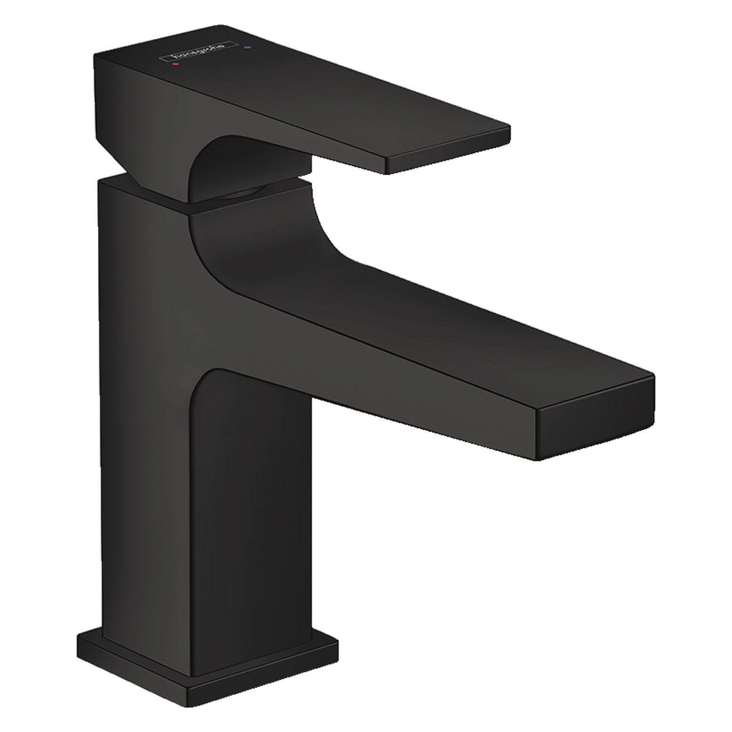 Смеситель для умывальника Hansgrohe METROPOL 32500670 однорычажный Черный (75572)