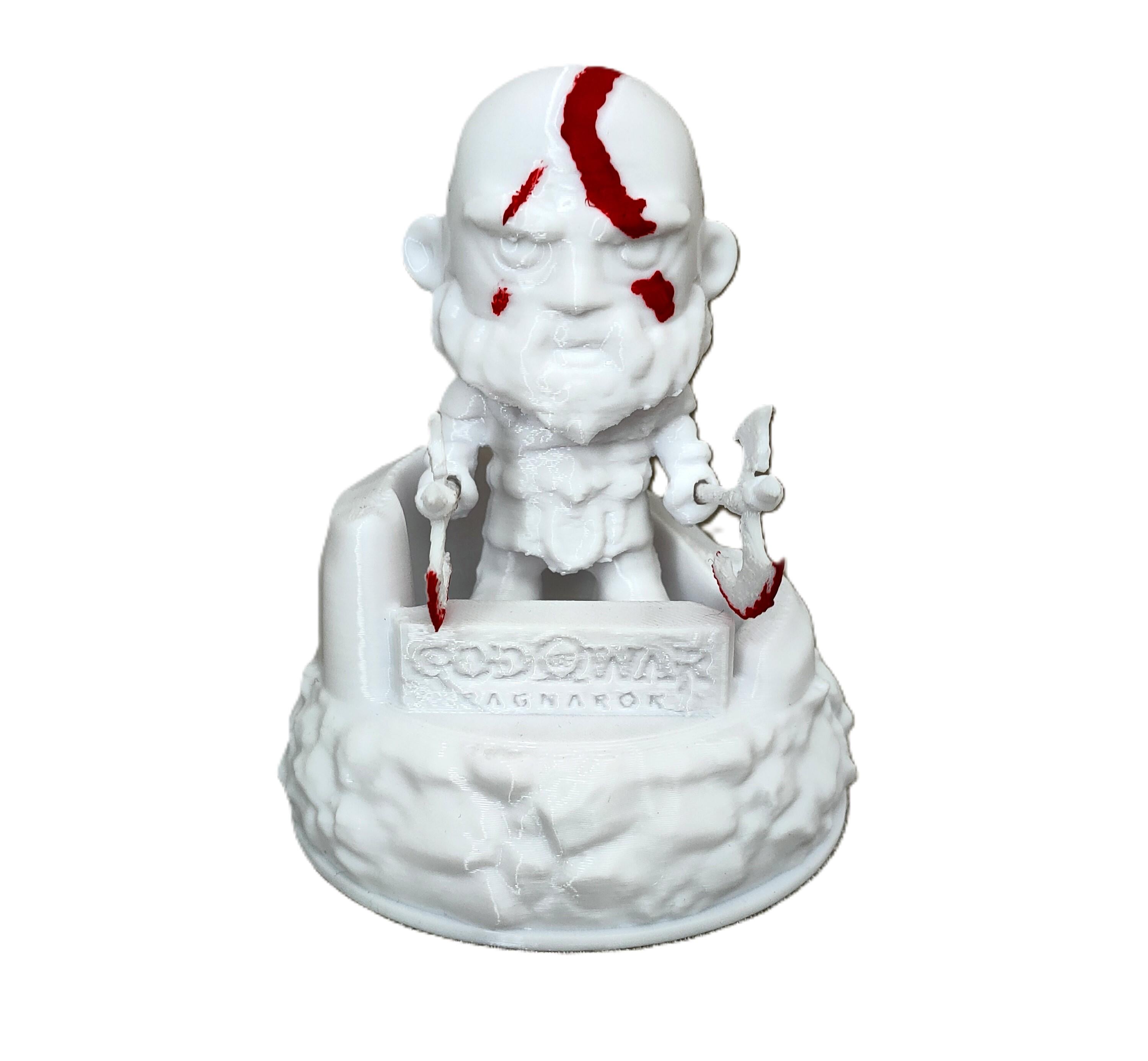 Фігурка Кратоса з God of War: Ragnarok з підставкою 80х80х100 мм (FKR-55G-BIL)