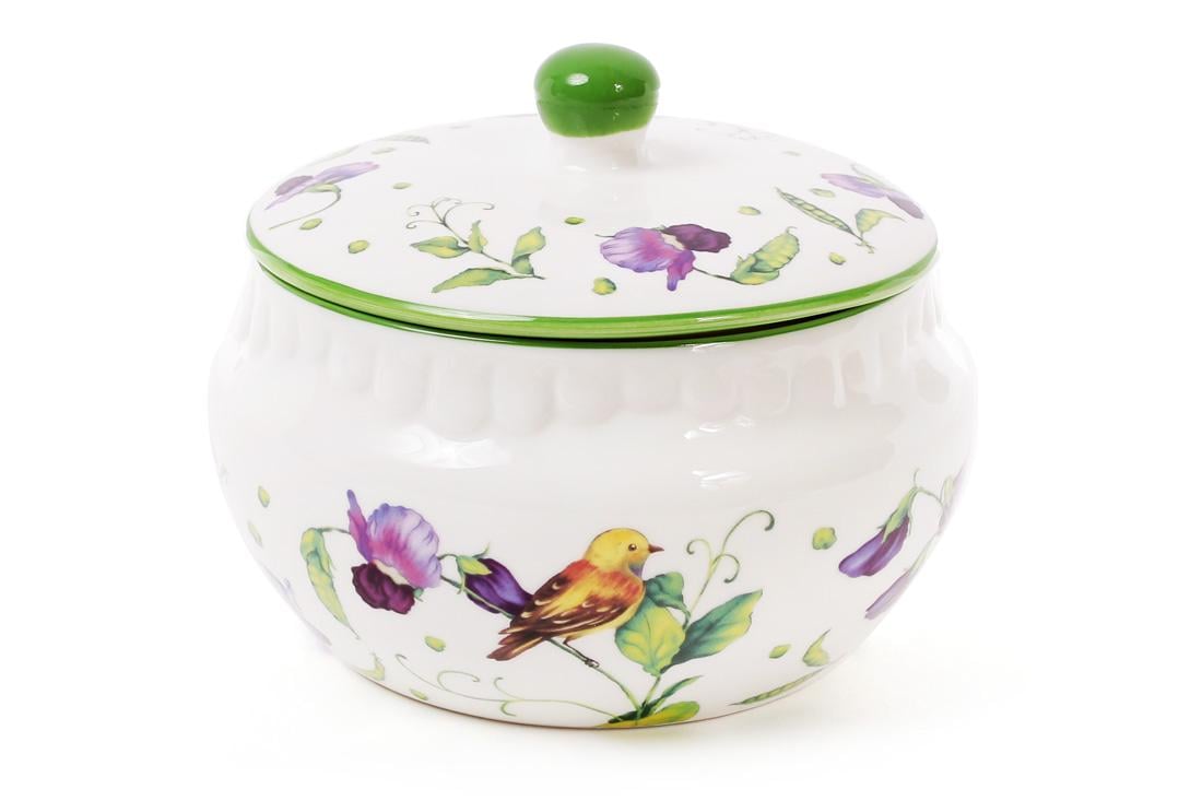 Емкость для хранения с птицами 500 мл Белый