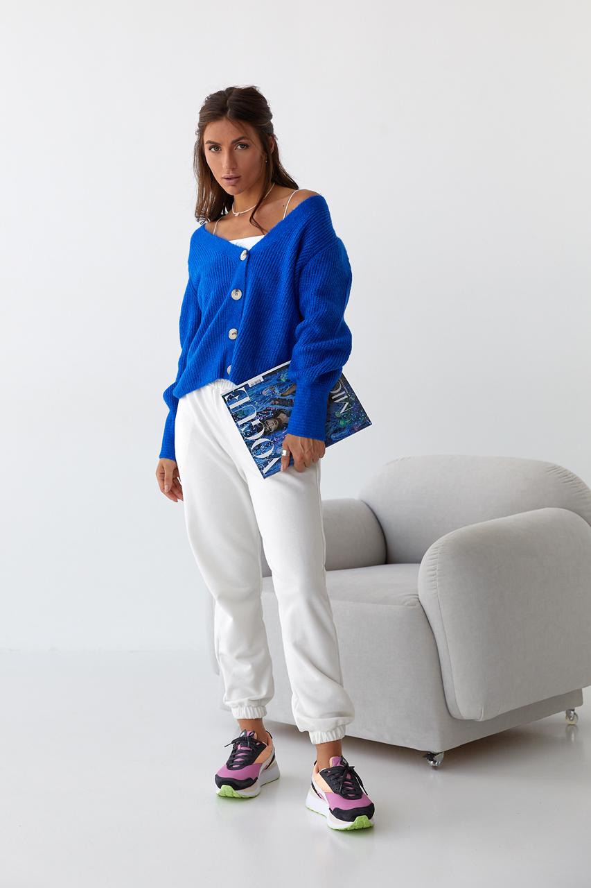 Кардиган в'язаний PORTAKAL S Синій (9528119) - фото 7 Кардиган в'язаний PORTAKAL S Синій (9528119) - фото 7