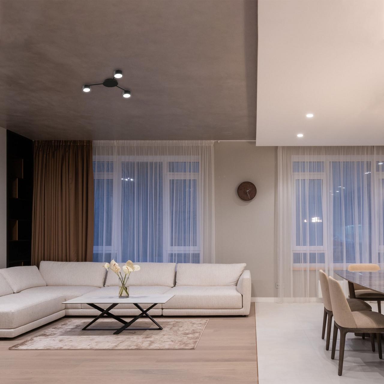 Світильник Videx VL-SPF20B-B під лампу 3xGX53 накладний Чорний (27854319) - фото 2 Світильник Videx VL-SPF20B-B під лампу 3xGX53 накладний Чорний (27854319) - фото 2