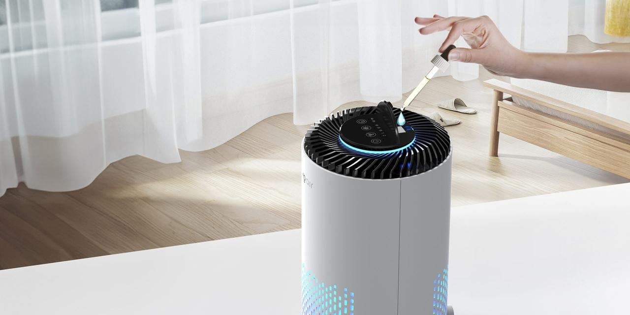 Очисник повітря EvoAir Zuno 3в1 фільтр HEPA активоване вугілля УФ-лампа 3 швидкості Білий - фото 5