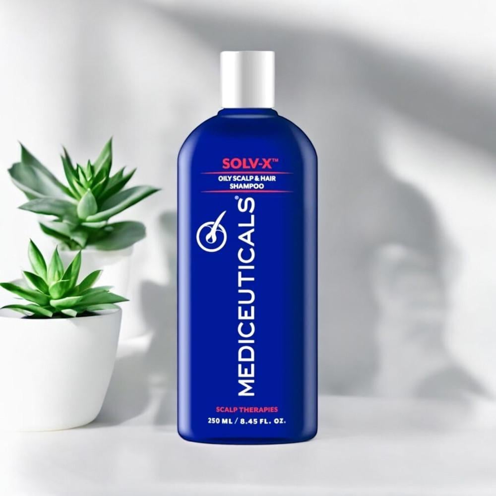 Шампунь для жирної шкіри голови Mediceuticals Solv-X 250 мл (2375950569)