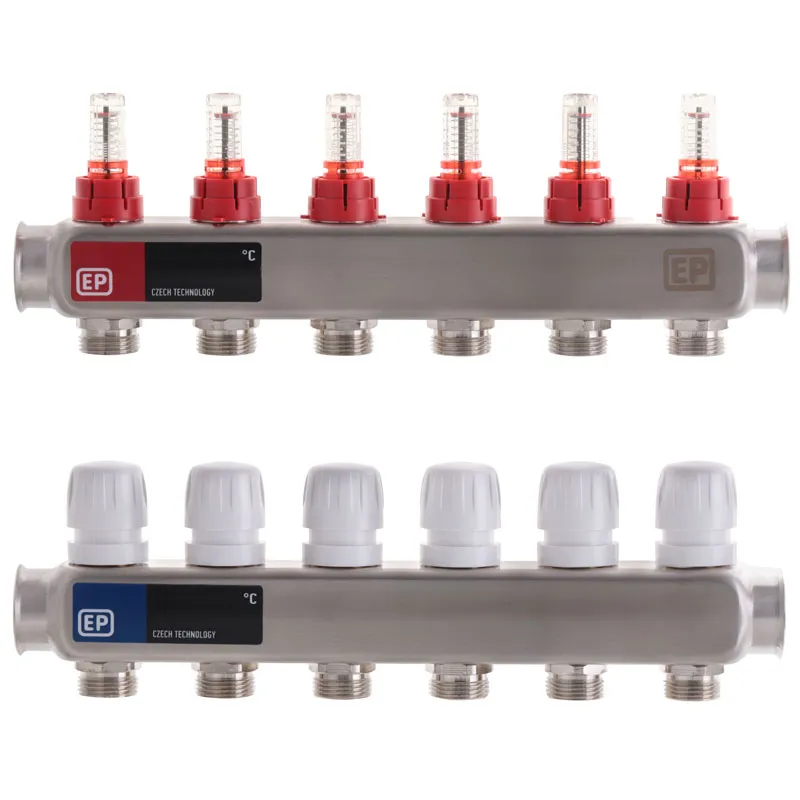 Коллекторный блок с расxодомерами Europroduct EP.S1110-06 1" x6 (EP4982)
