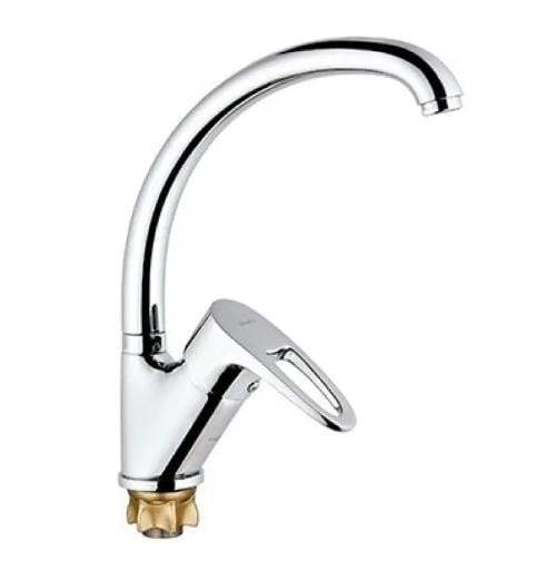 Смеситель для кухни Zegor DYU4-A180 однорычажный Хром