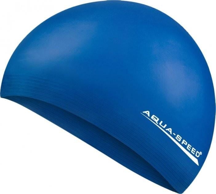 Шапка для плавания Aqua Speed Soft Latex 5725 122-02 OSFM Темно-синий (5908217657251)