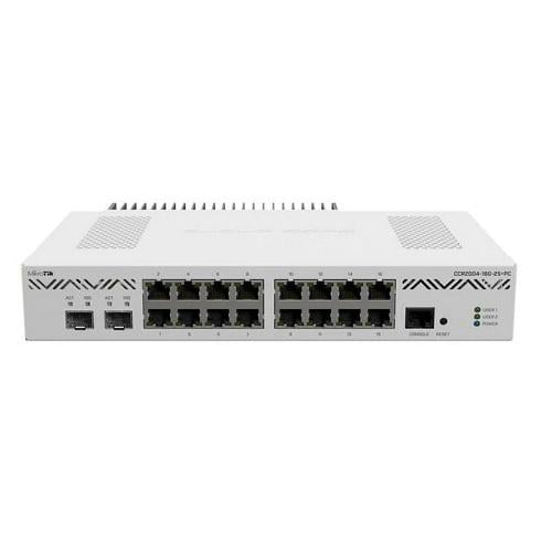 Маршрутизатор Mikrotik CCR2004-16G-2S+PC (c9fadc0d)