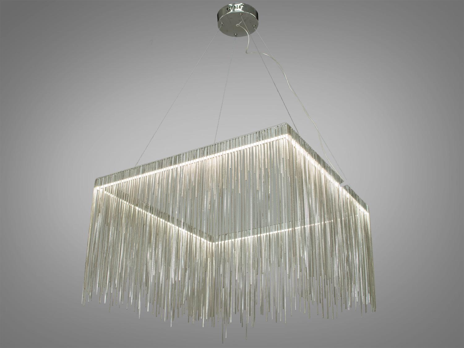 Люстра светодиодная 40 Вт Хром (LSD-600F-HR) - фото 2 Люстра светодиодная 40 Вт Хром (LSD-600F-HR) - фото 2