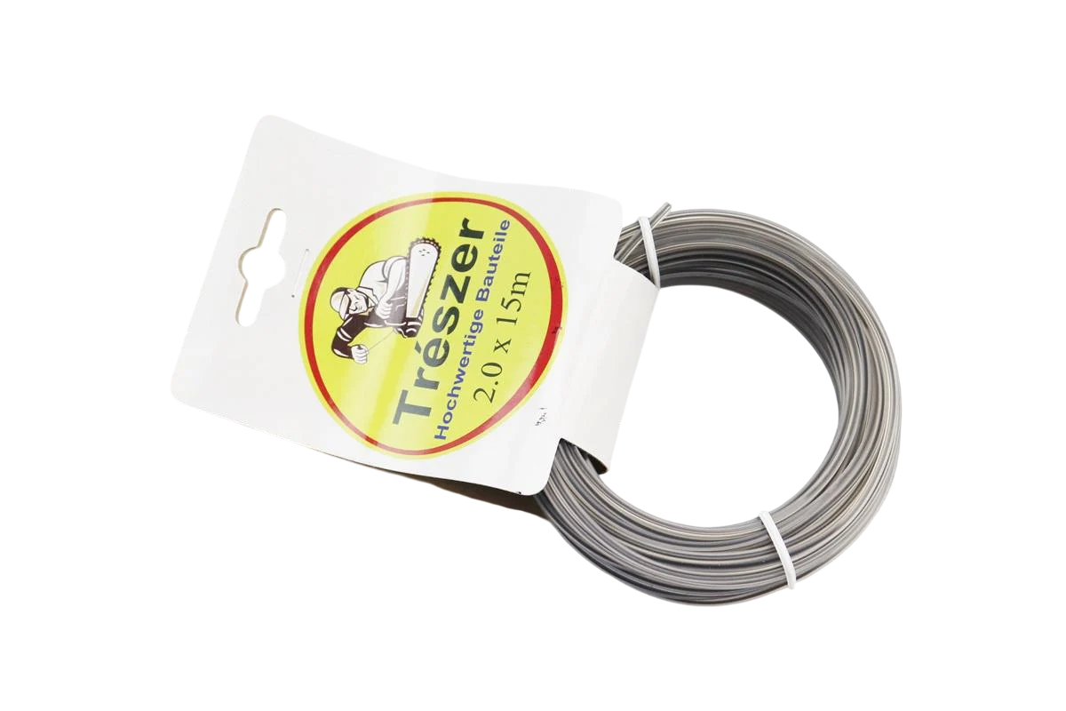 Ліска квадратна двокомпонентна до мотокос d-2,0 мм 15 м Ліска квадратна двокомпонентна до мотокос d-2,0 мм 15 м