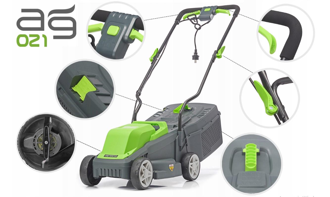Газонокосарка електрична AGREENO (AG-021) - фото 5