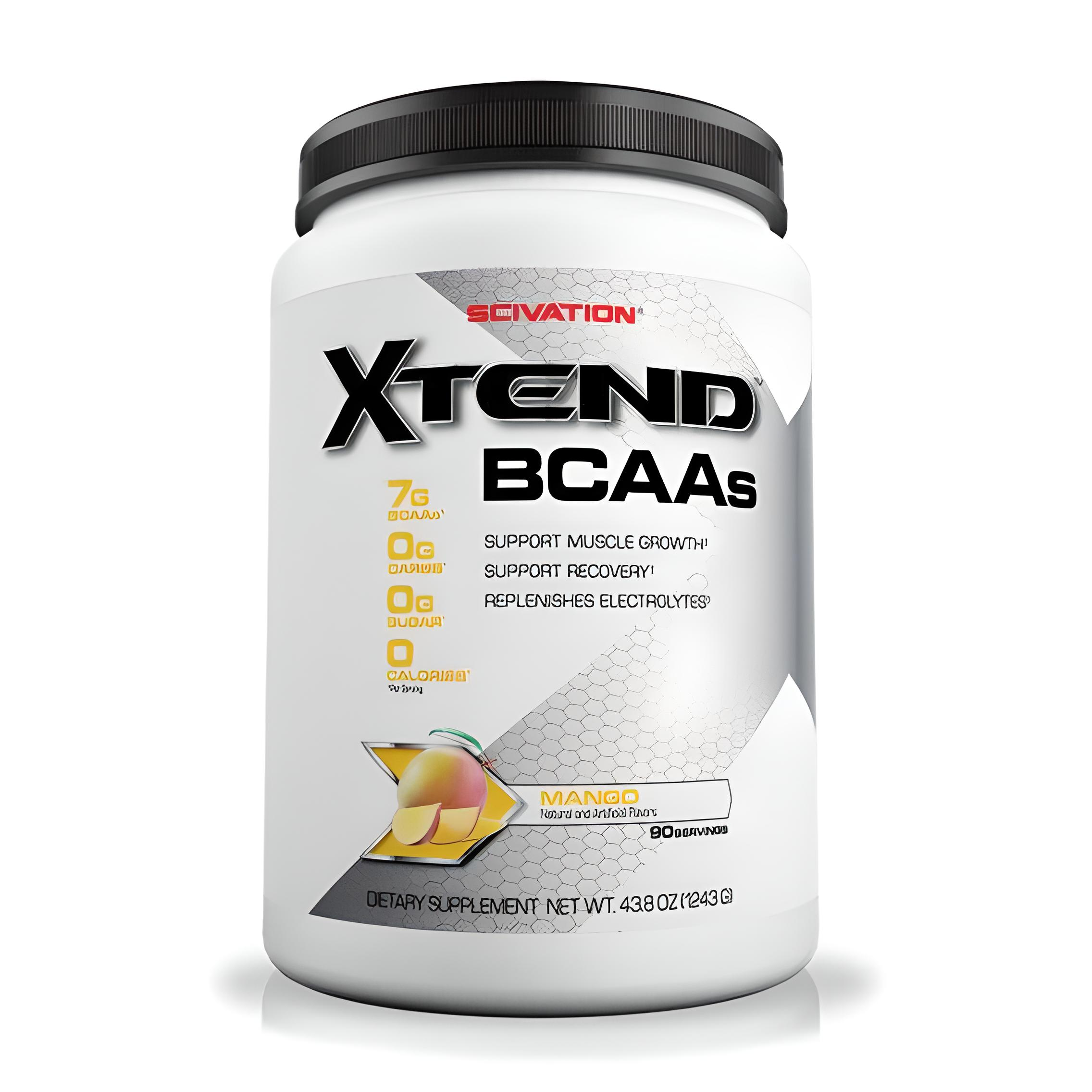 Амінокислота BCAA для спорту Scivation Xtend BCAAs 1243 г 90 порцій Mango