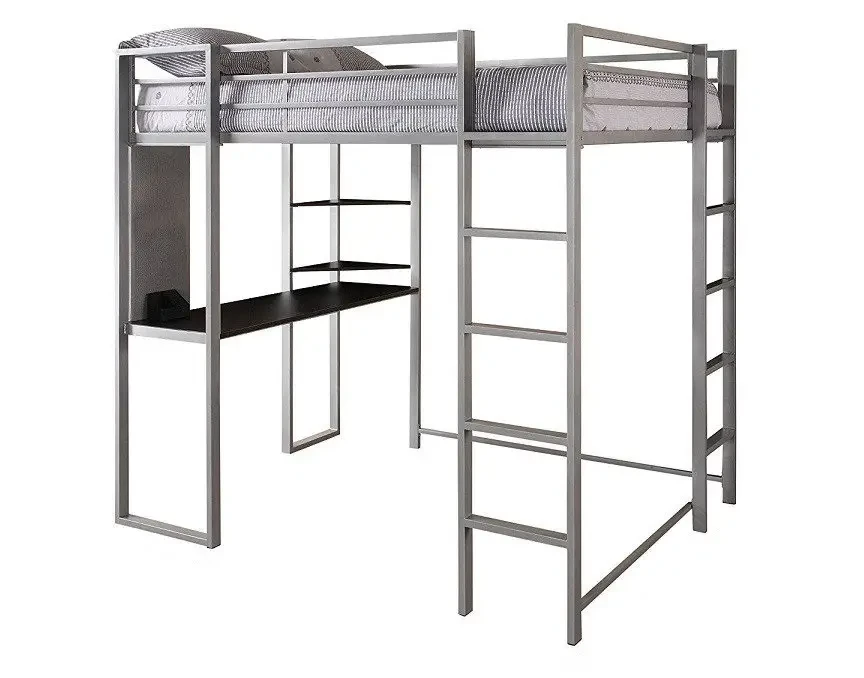 Кровать-чердак двухъярусный Loft NS-225 с письменным столом и верхним спальным местом (3075773616)