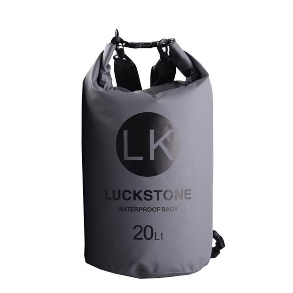 Водонепроницаемый гермомешок Luckstone Tactic 145 20 л Cерый (NA004475)