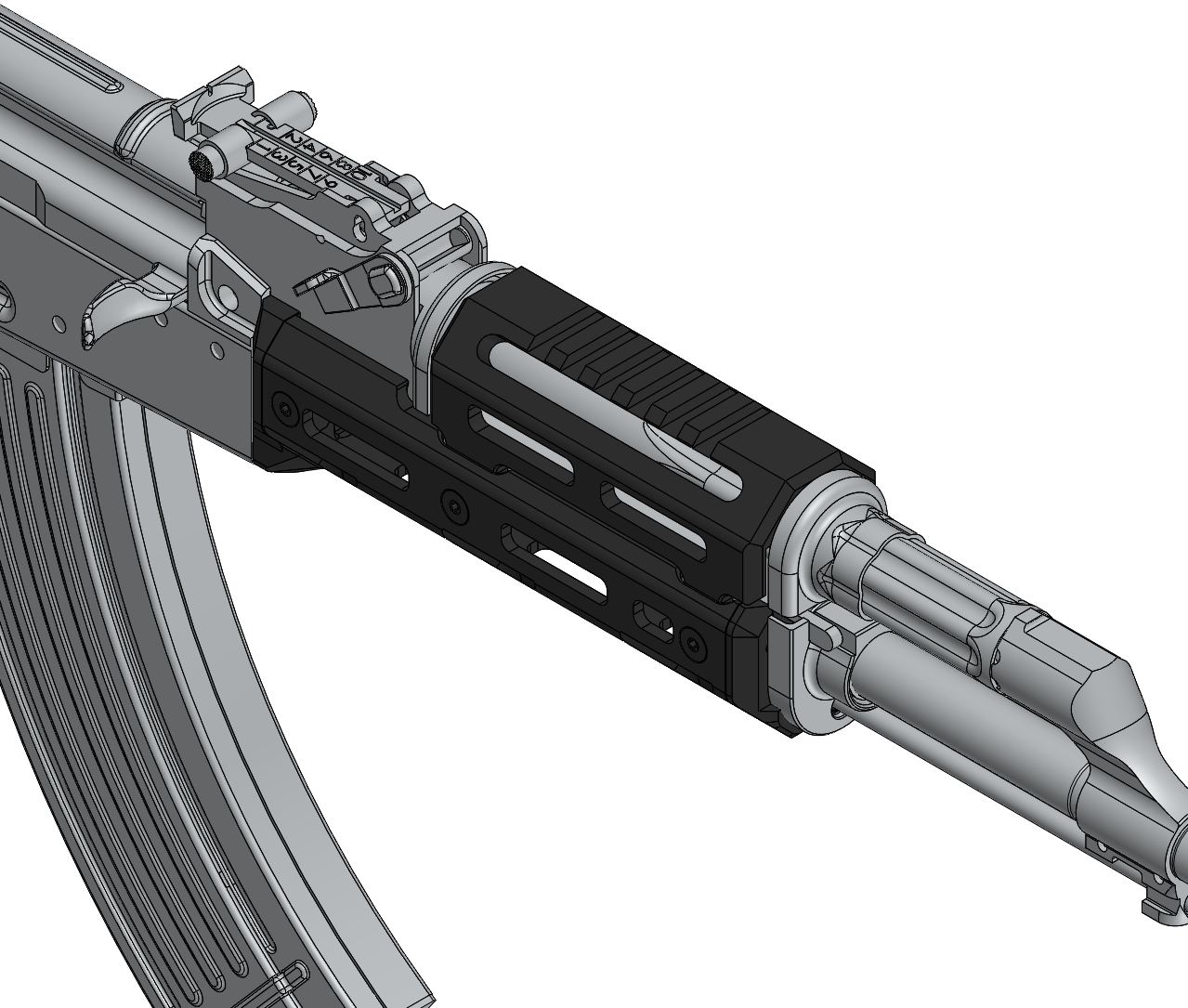 Цевье CRC 1U040 короткое M-Lok - фото 4