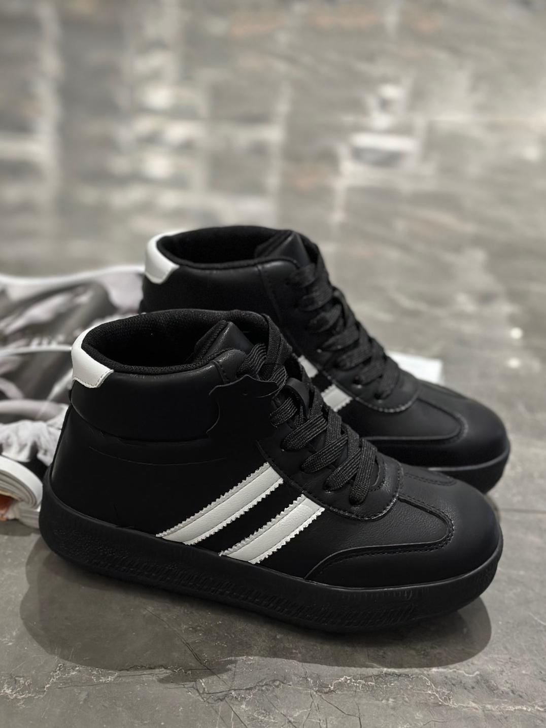 Кроссовки кожаные Stilli SDWN20-4 р. 38 Черно-белый - фото 2 Кроссовки кожаные Stilli SDWN20-4 р. 38 Черно-белый - фото 2