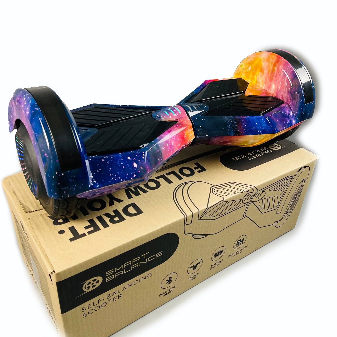 Гироборд Smart Balance 8" PRO 2021 Галактика