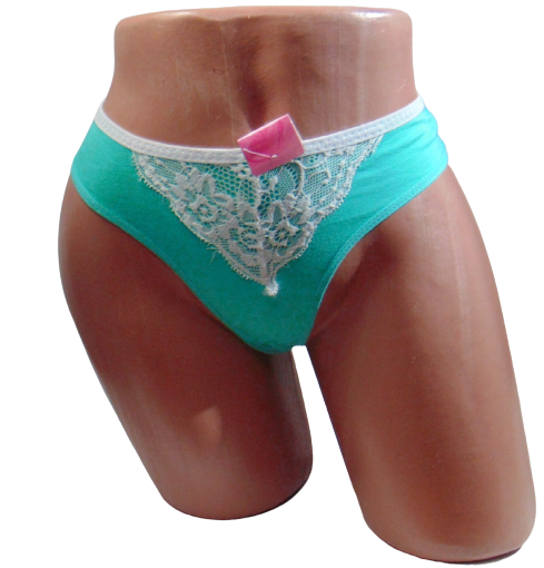 Женские трусики стринги Zuo Tian 6009 M Зеленый (1256678108)