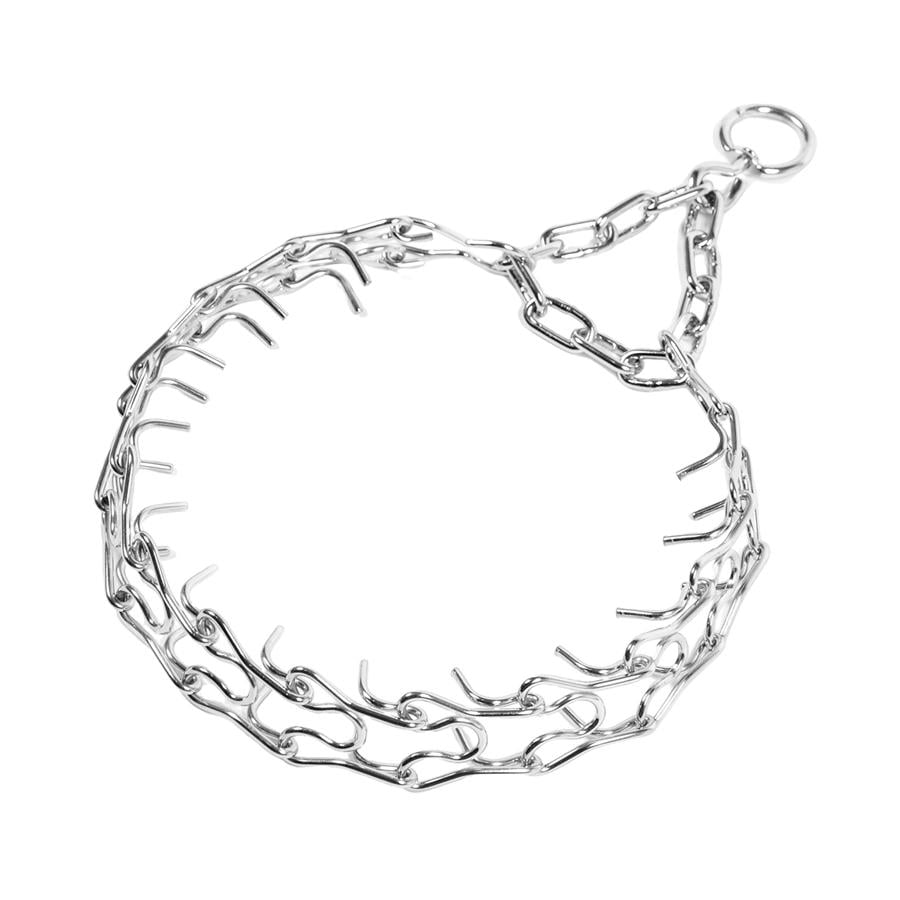 Ошейник строгий Collar проволочный хромированный L 35 мм 60 см Silver (6227) - фото 2