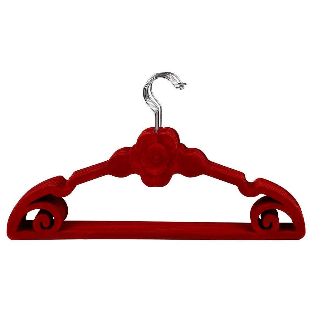 Вешалка с велюровым покрытием 10 шт. 42 см (R100719)