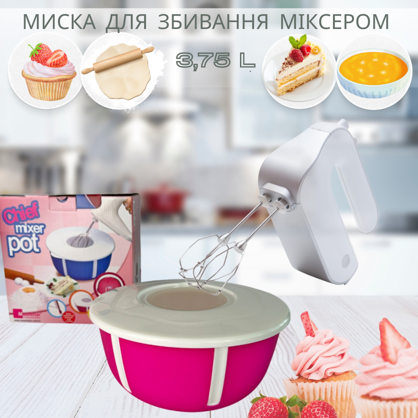 Миска Motek 3,75 л (CMX-408) - фото 6