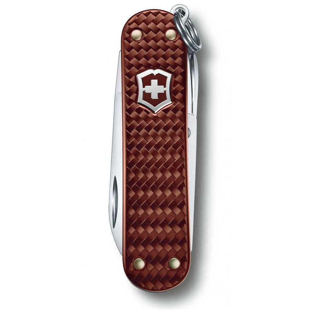 Нож складной Victorinox Classic SD Precious Alox Hazel Brown (m296251) - фото 4 Нож складной Victorinox Classic SD Precious Alox Hazel Brown (m296251) - фото 4