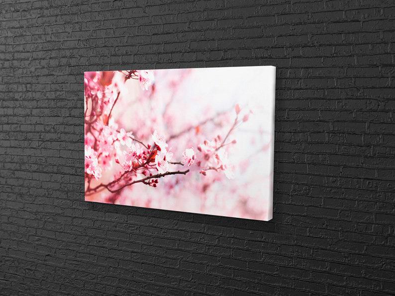 Картина для интерьера Цвет вишни 120x80 см (697