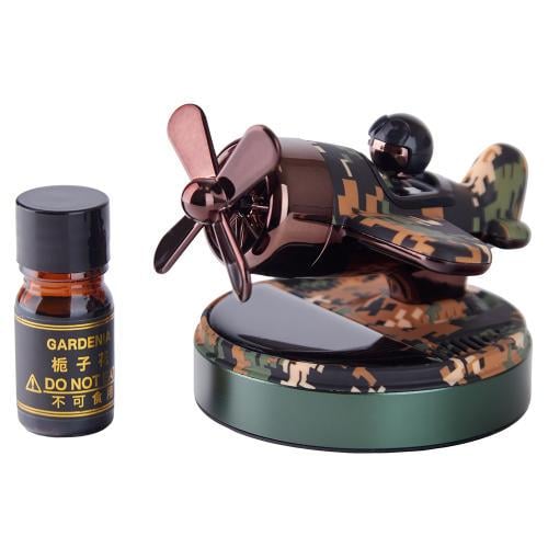 Освежитель воздуха Самолет с пилотом на солнечной батарее