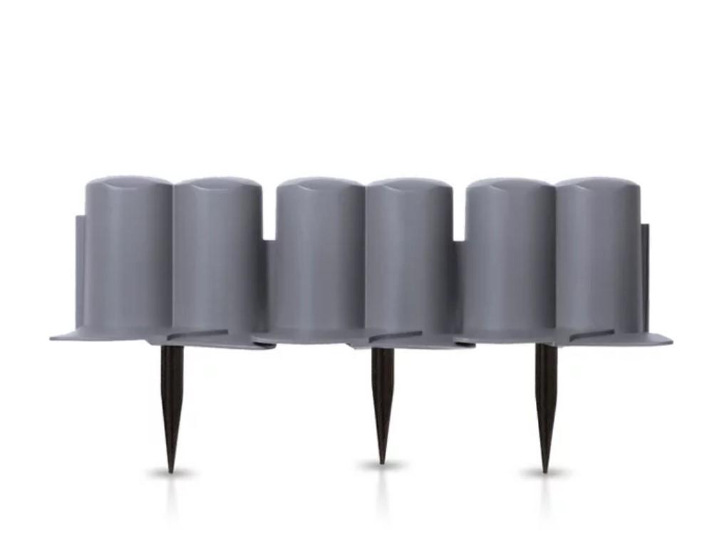 Бордюр садовый Prosperplast Palisada ogrodowa 3,02 м Терракотовый (IPAL6-R624) - фото 2 Бордюр садовый Prosperplast Palisada ogrodowa 3,02 м Терракотовый (IPAL6-R624) - фото 2