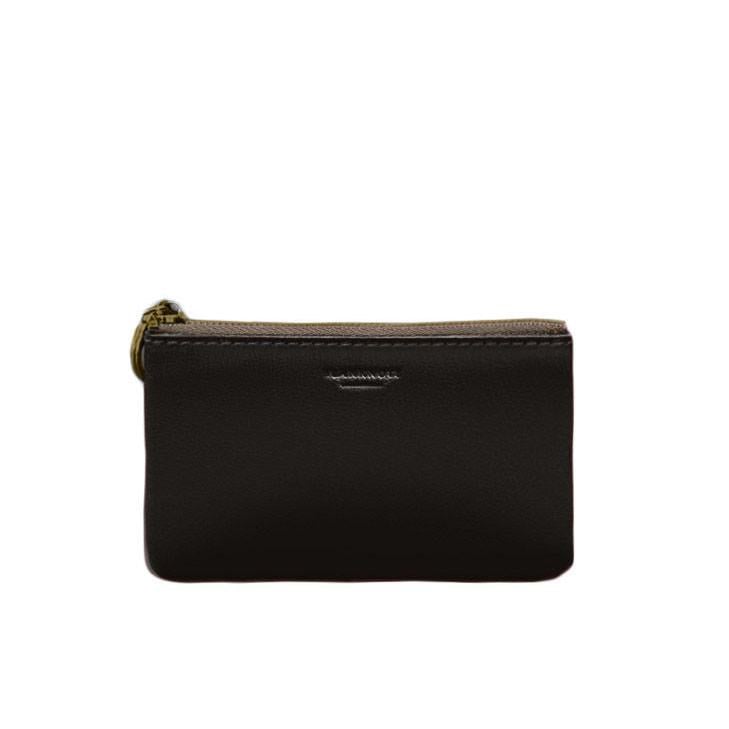 Монетница кожаная 3.0 краст Темно-коричневый (A-027982)