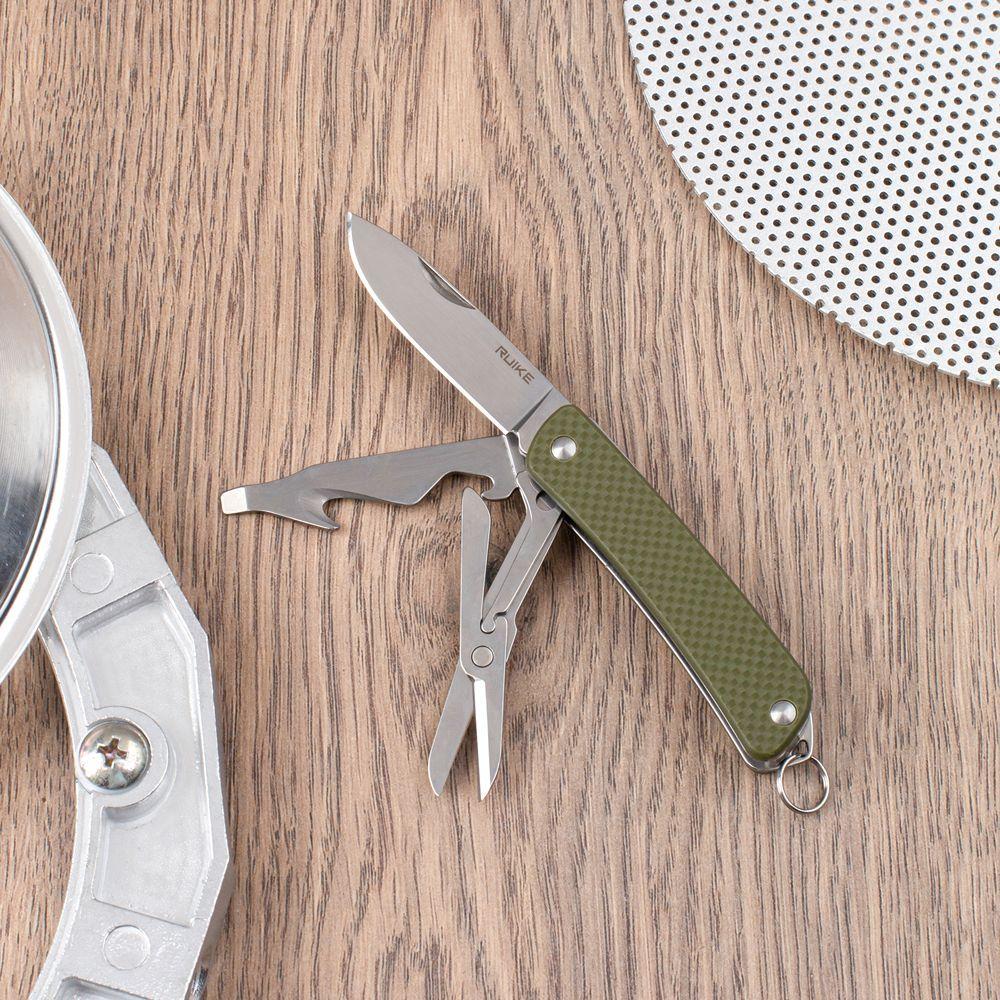 Нож охотничий Ruike Criterion Collection S31 Зеленый (A-015886) - фото 6 Нож охотничий Ruike Criterion Collection S31 Зеленый (A-015886) - фото 6