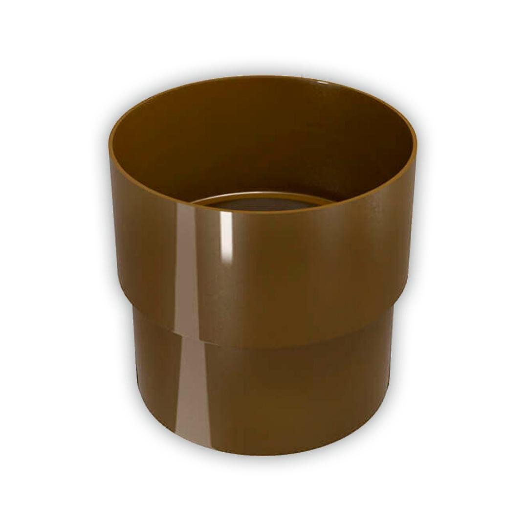 Соединитель труб Elegance 140 RAL 8019 (11585108) - фото 1 Соединитель труб Elegance 140 RAL 8019 (11585108) - фото 1