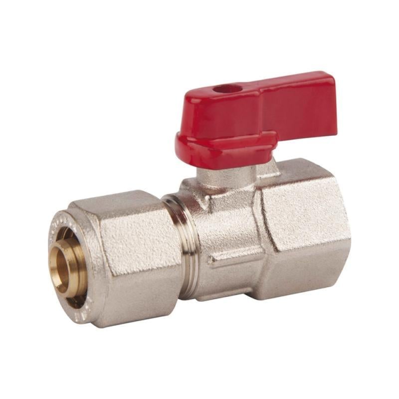 Кран шаровой обжимной SD Forte ВР 20х3/4" (SF264W20/00023060)