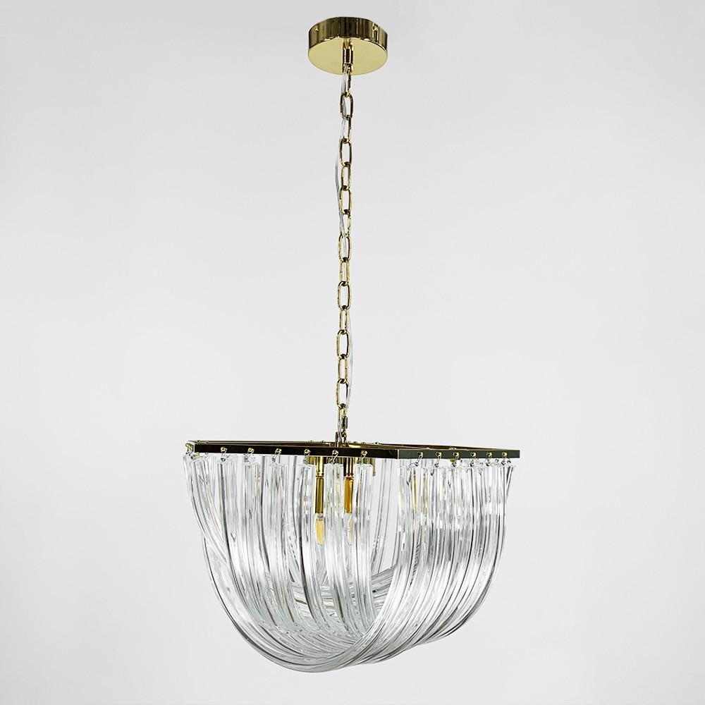 Люстра подвесная Newport с закрученными стеклянными трубками Ø 50 см (SA 37 P)