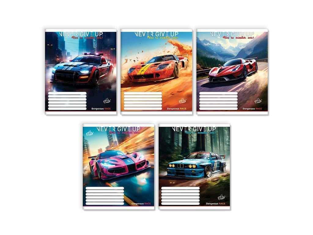 Тетрадь в линию Бріск 12 л. 25 шт. ТВ-107 №2423 Номер один (1065671)