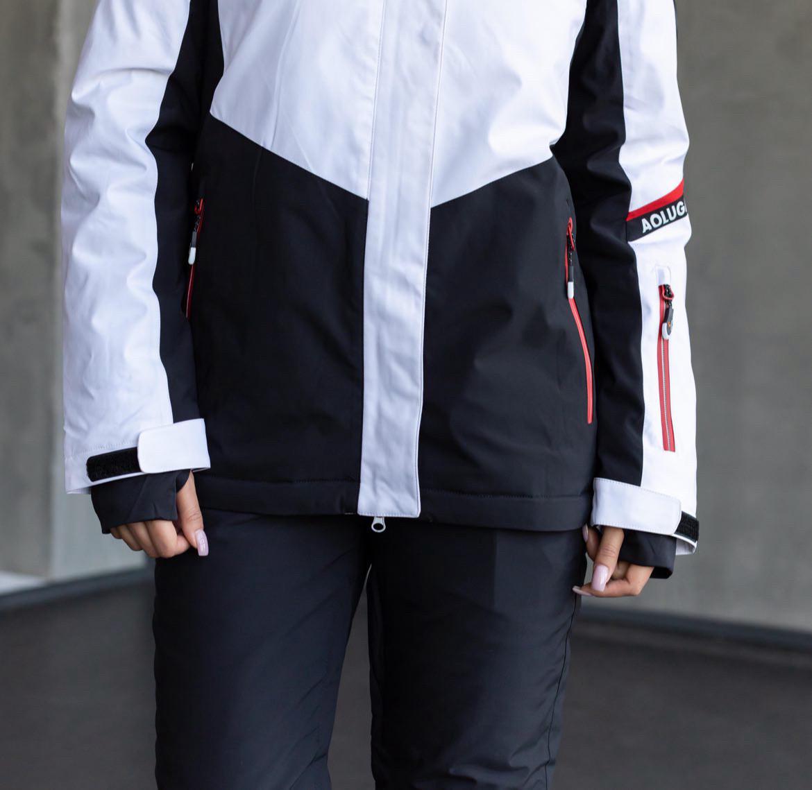 Куртка гірськолижна AoLugang жіноча S Білий (2351) - фото 7 Куртка гірськолижна AoLugang жіноча S Білий (2351) - фото 7