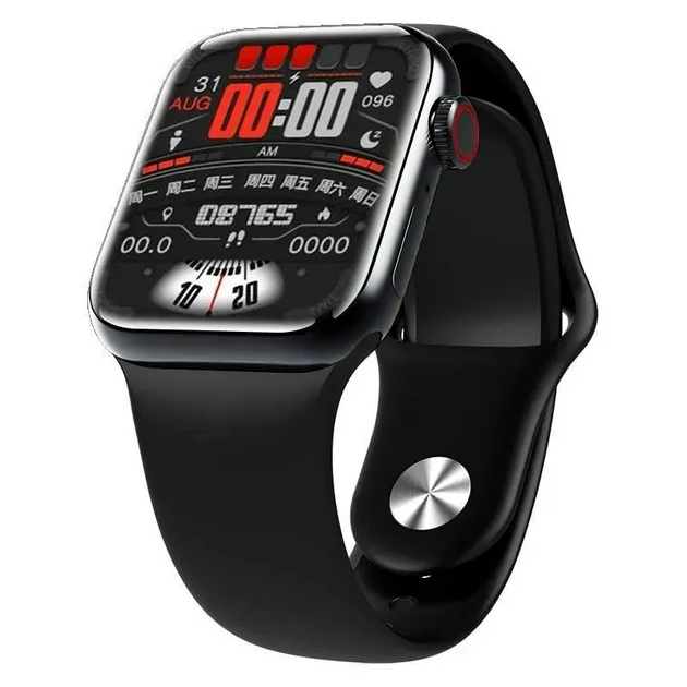 Смарт-годинник Smart Watch GS8 Мах 45 мм із безрамковим дисплеєм Чорний (65845634) - фото 1