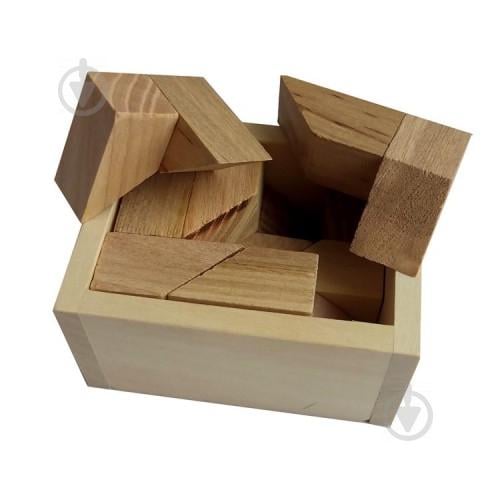 Дерев'яна головоломка Круть Верть Чикаго 3.5х7х5.5 см (nevg-0031) - фото 1 Дерев'яна головоломка Круть Верть Чикаго 3.5х7х5.5 см (nevg-0031) - фото 1