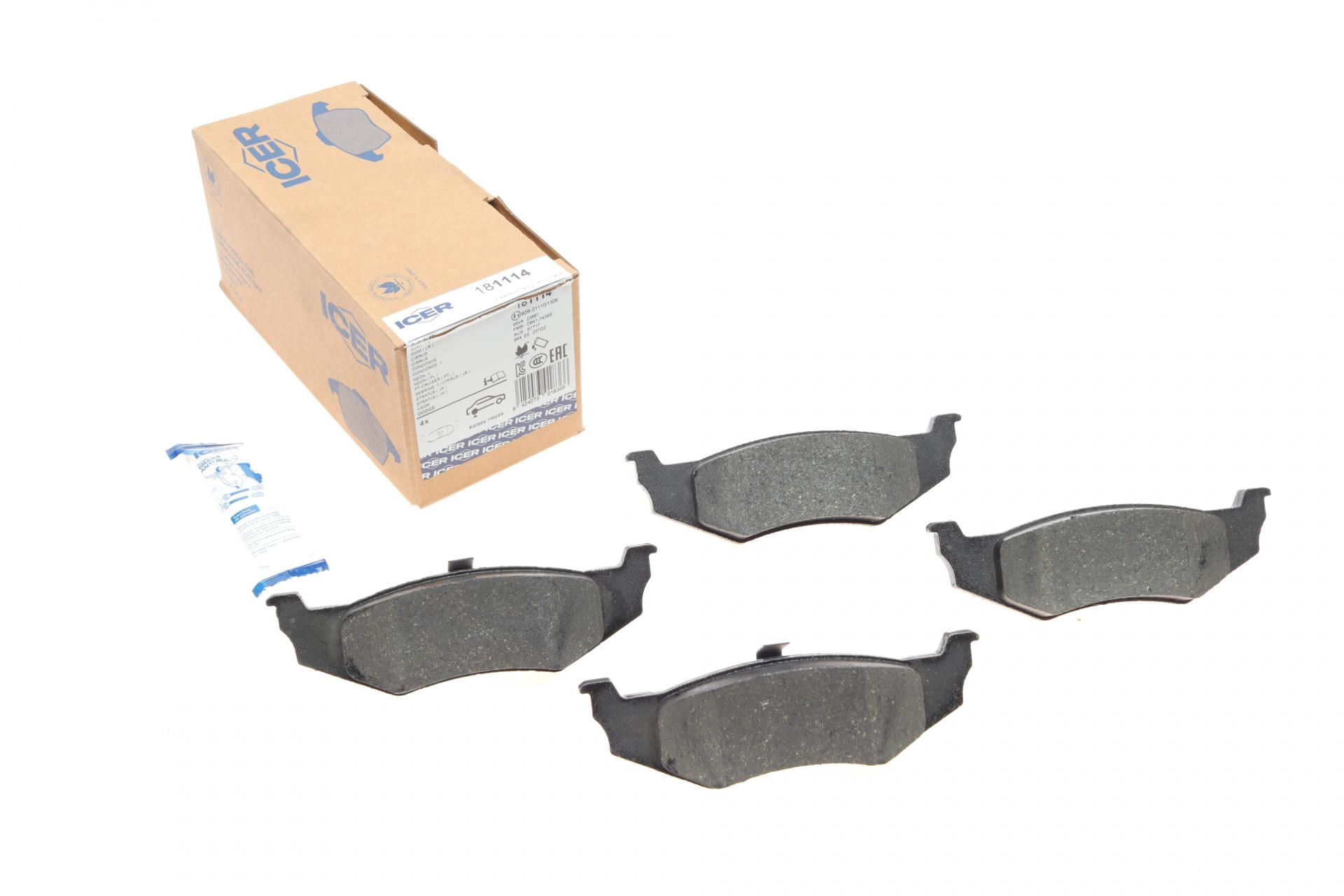 Колодки тормозные задние ICER Chrysler 300M 98-04/Neon 94-06/Cruiser 00-10/Voyager/Dodge Avenger 95-01 (181114) Колодки тормозные задние ICER Chrysler 300M 98-04/Neon 94-06/Cruiser 00-10/Voyager/Dodge Avenger 95-01 (181114)